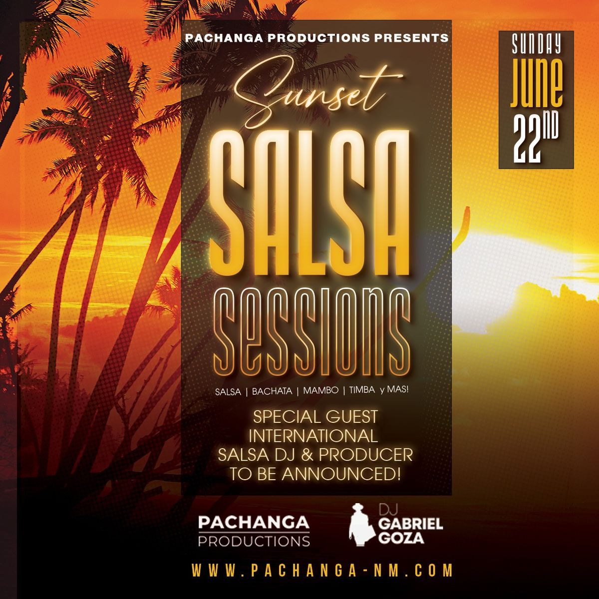 TROPIKAL - SUNSET SALSA SESSIONS with special guest International Salsa DJ & Producer!