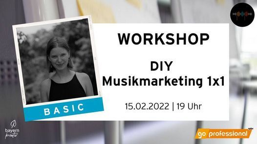WORKSHOP: DIY Musikmarketing 1x1 (online)