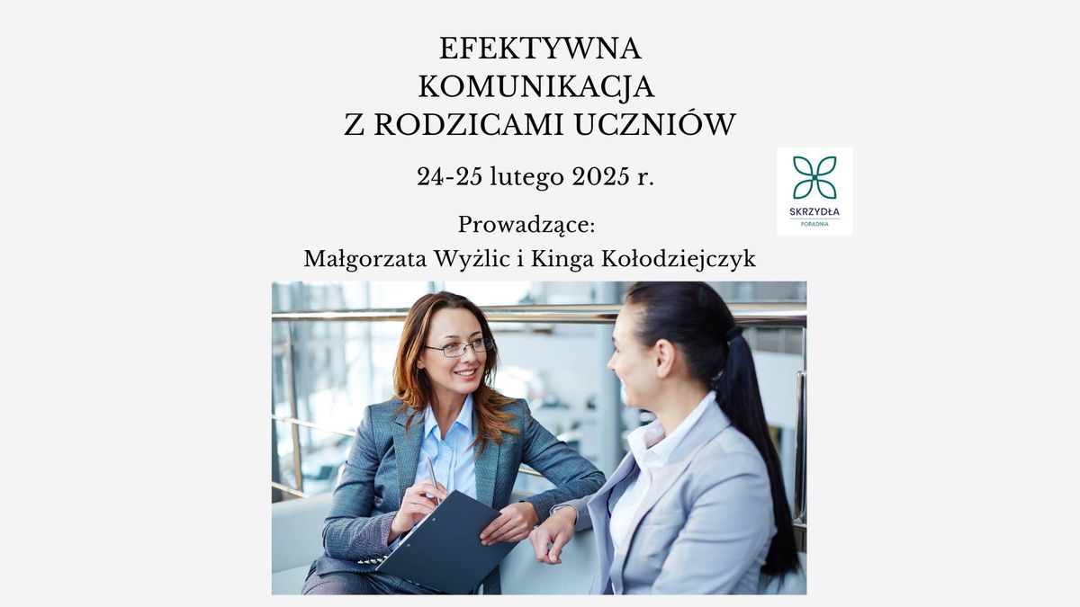 EFEKTYWNA KOMUNIKACJA  Z RODZICAMI UCZNI\u00d3W