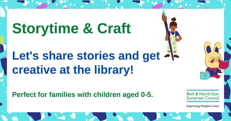 Storytime and Craft Session at Keynsham Library