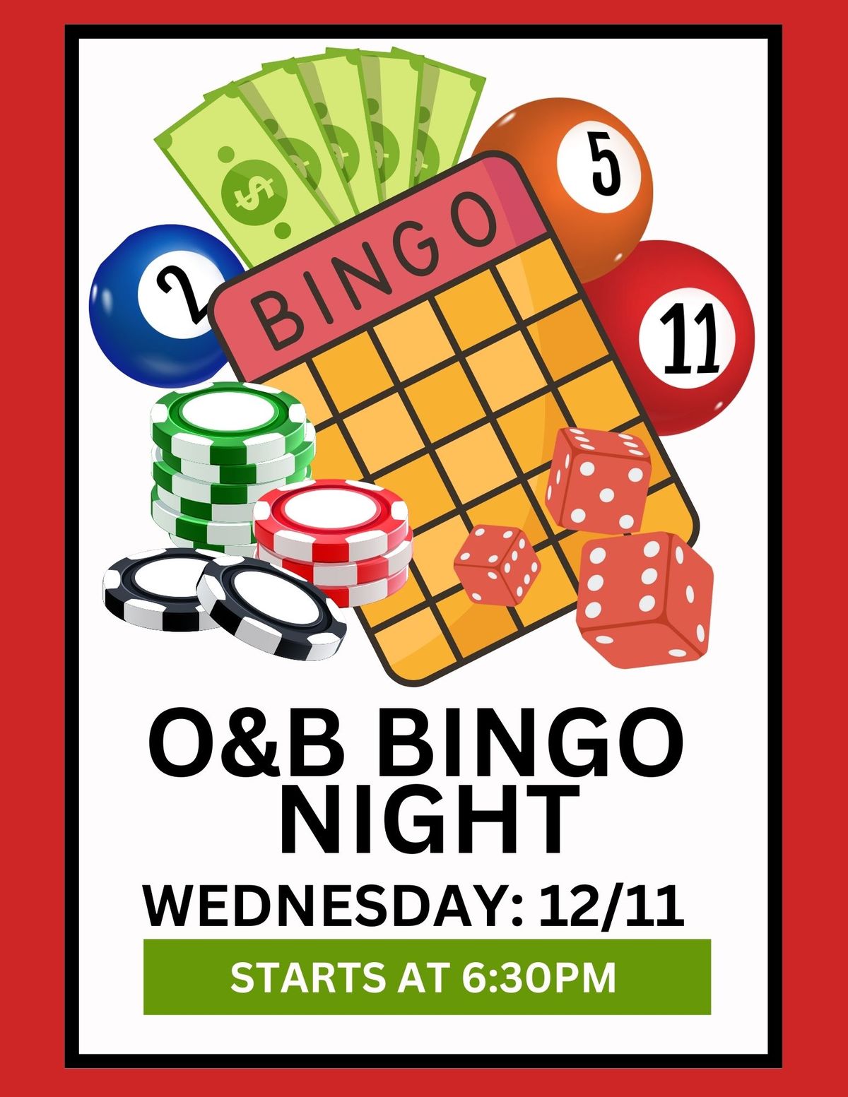 BINGO NIGHT at The Winery!