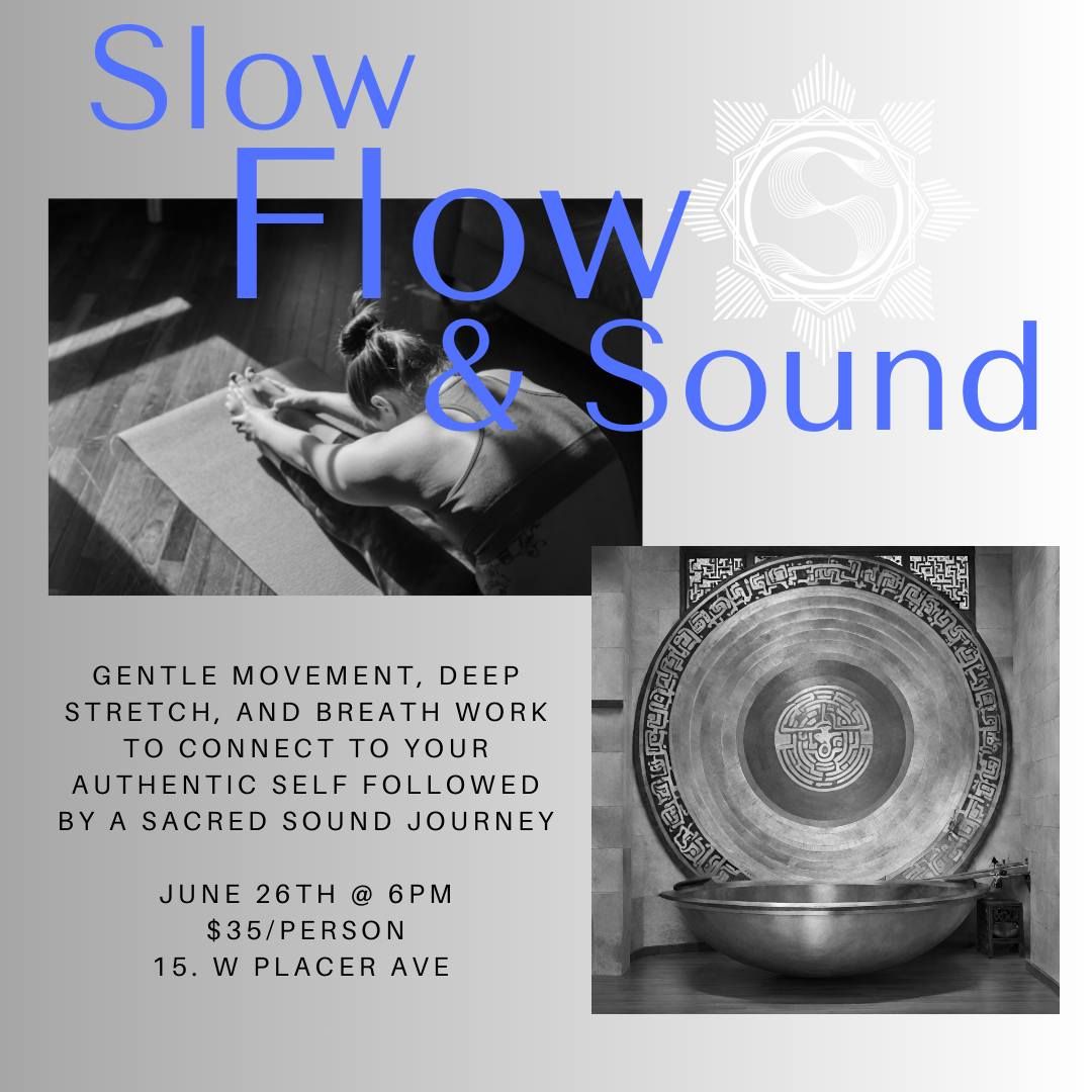 Slow Flow and Sound