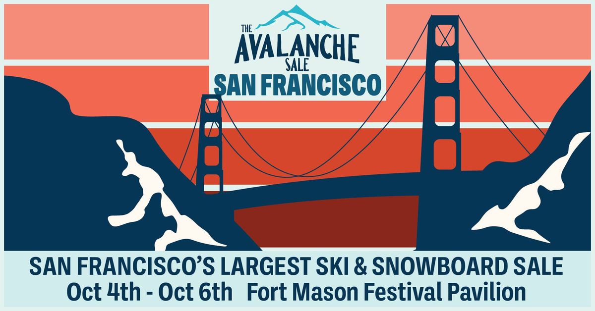 The Avalanche Sale, San Francisco October 4-6