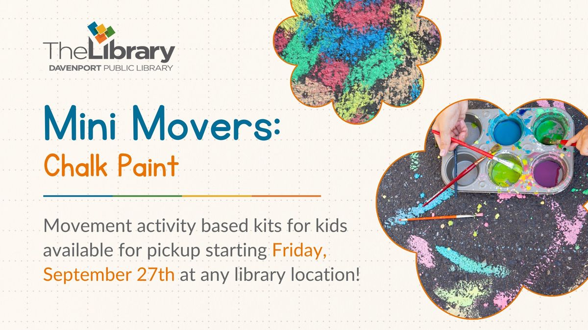 Mini Movers: Chalk Paint