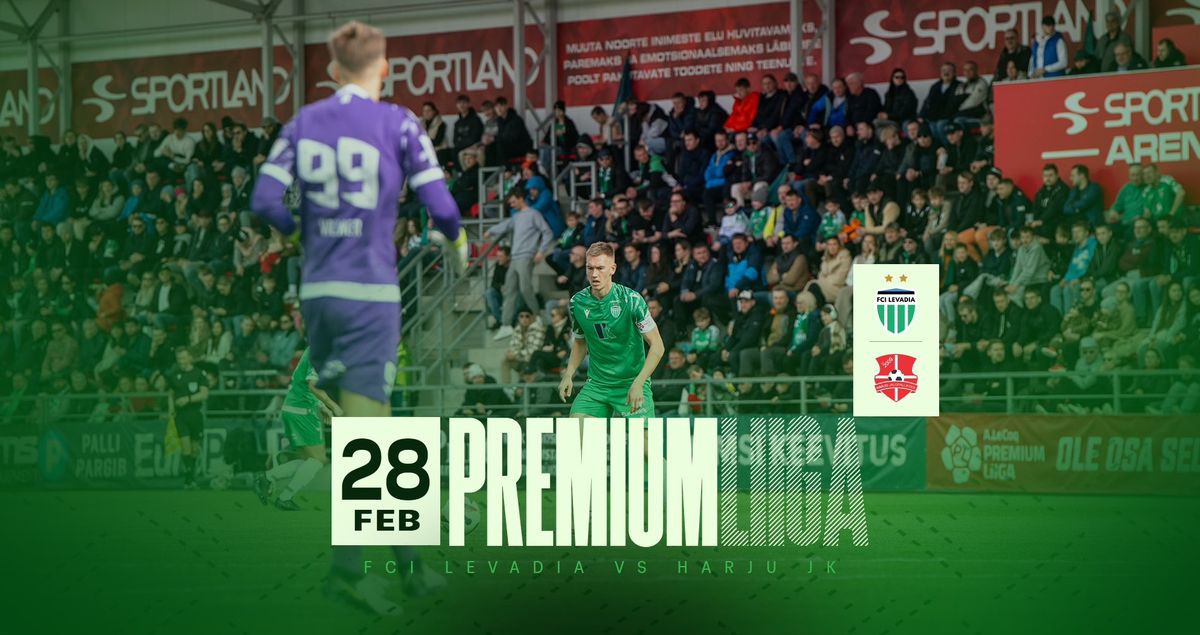 HOOAJA AVAKOHTUMINE: FCI Levadia - Harju JK Laagri