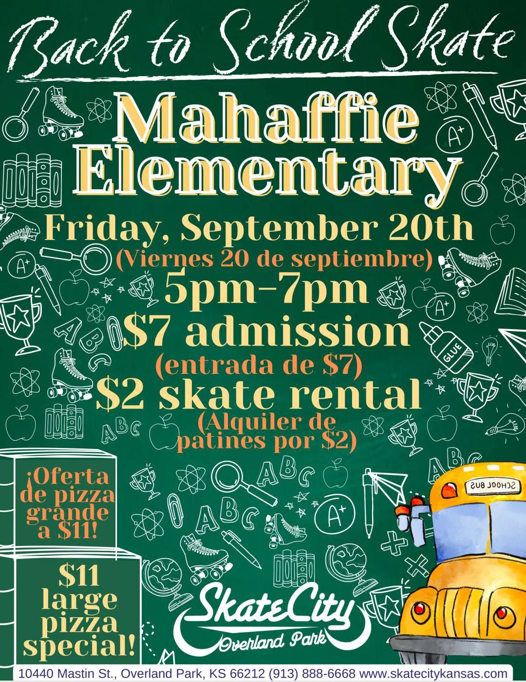 Mahaffie Skate Night