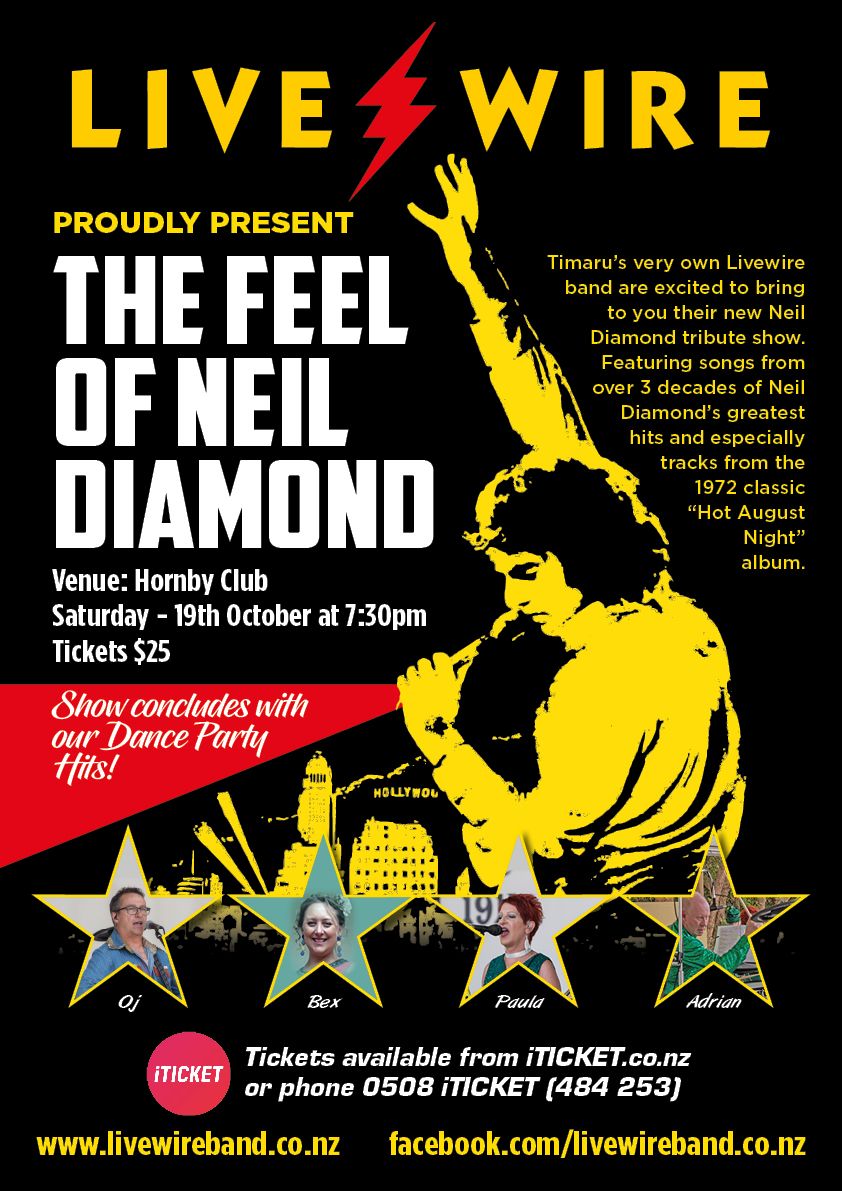 The Feel on Neil Diamond Tribute Show