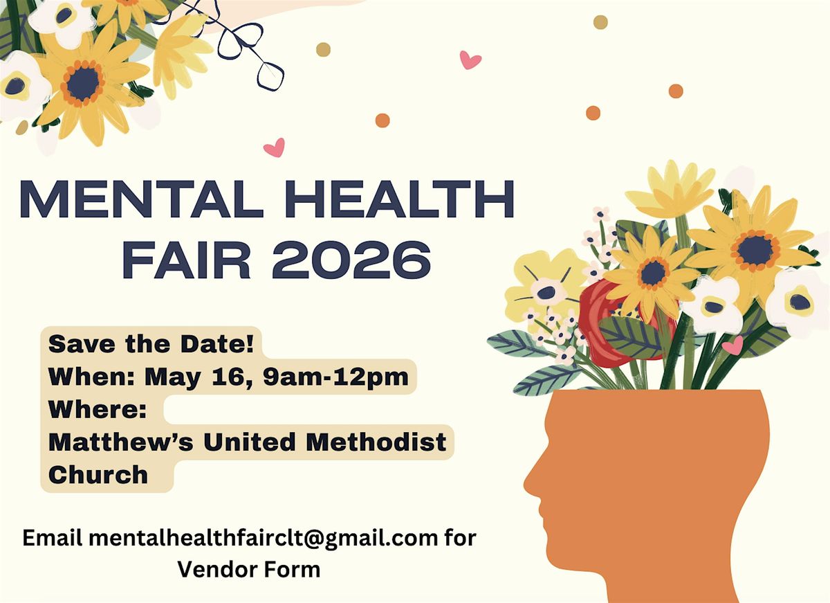 2nd Annual Mental Health Fair!