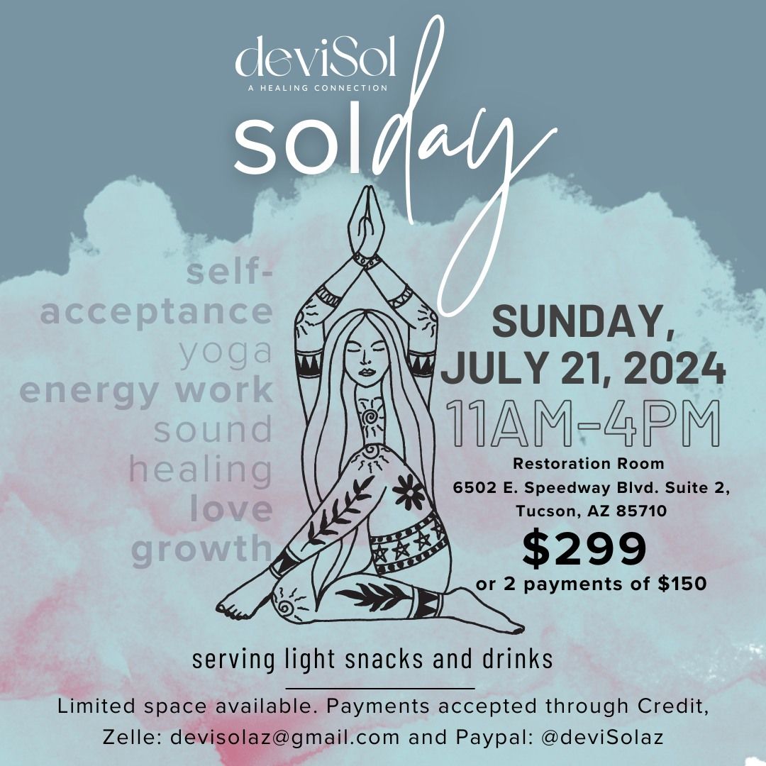 solDay Retreat. ONE DAY RETREAT - JULY 21, 2024