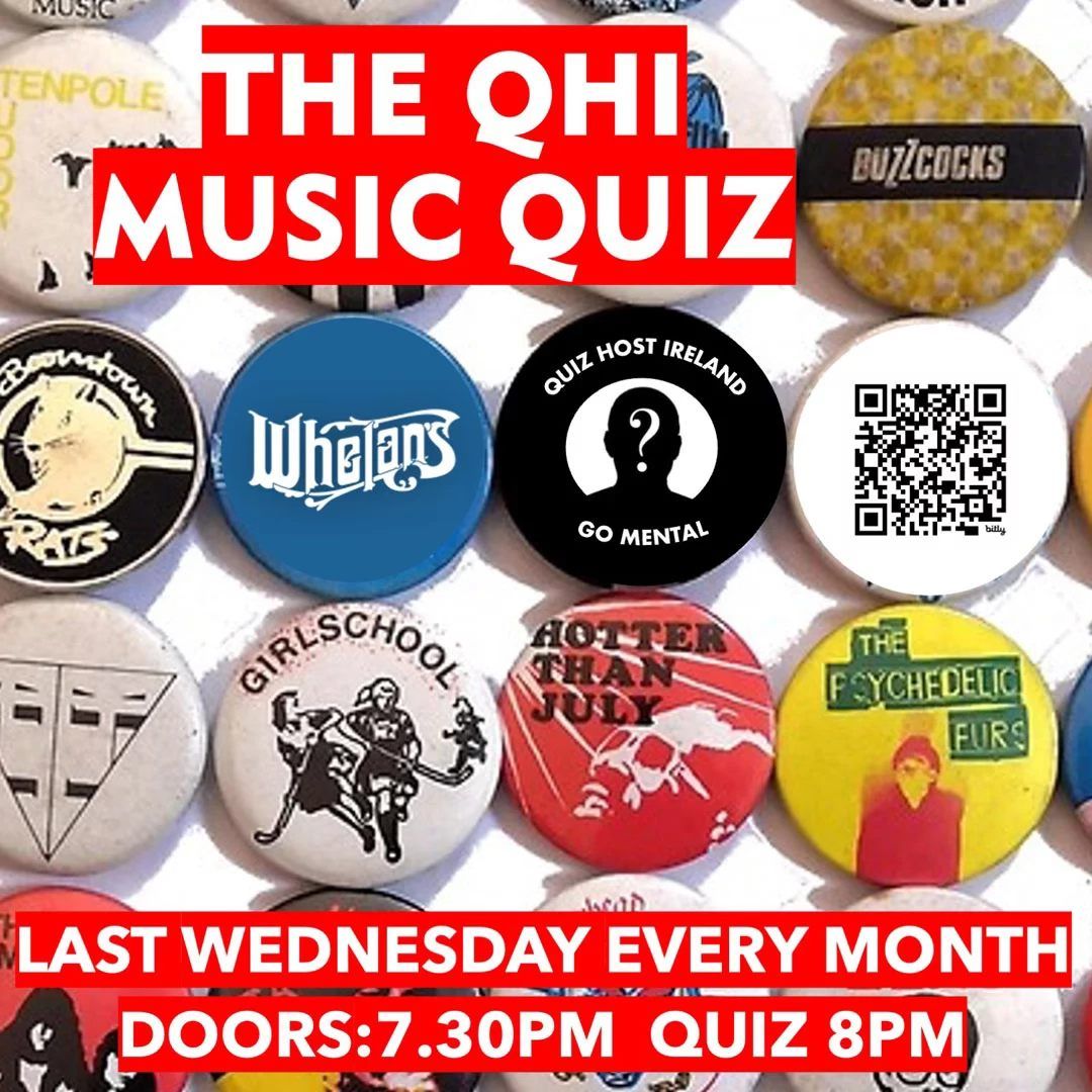 QHI Music Quiz at Whelan's