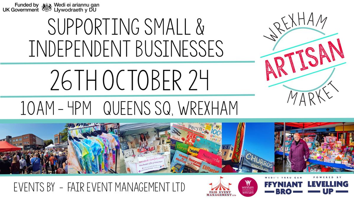 Wrexham Artisan Market - October 2024