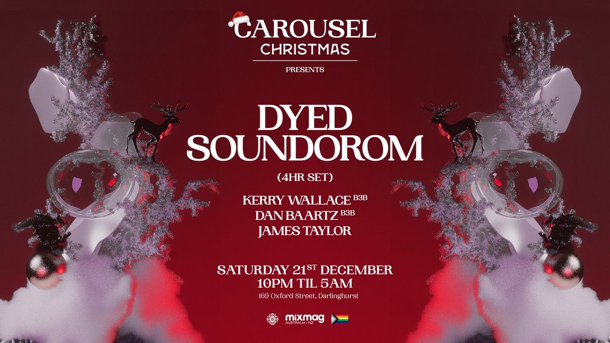 Carousel Christmas Party Ft. Dyed Soundorom \/\/ Sat Dec 21st