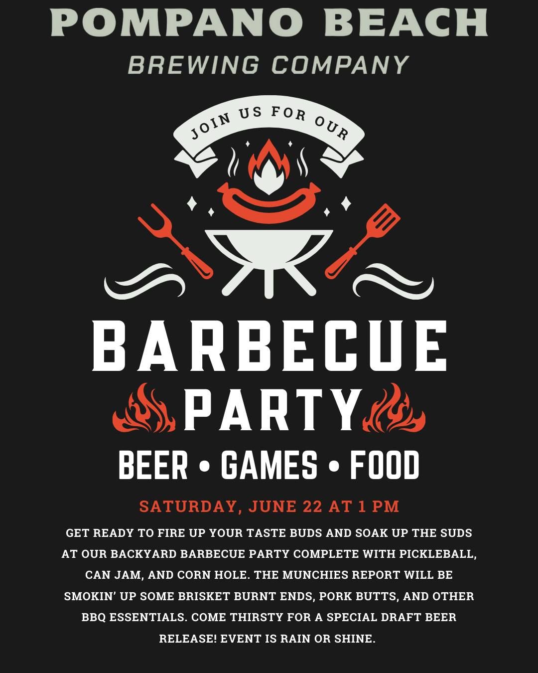 Barbecue Party at Pompano Beach Brewing Company
