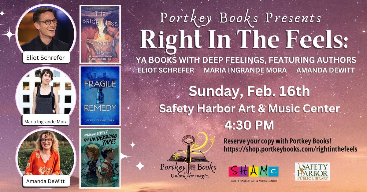 Right In The Feels: YA Books with Deep Feelings Author Panel