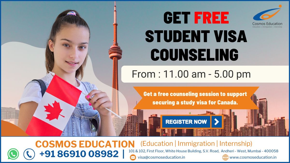 \ud83c\udf41 FREE Student Visa Counseling for Canada! \ud83c\udde8\ud83c\udde6