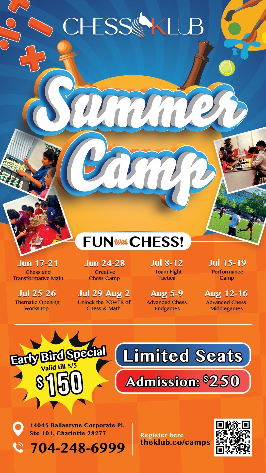 Chess Klub Summer Camp