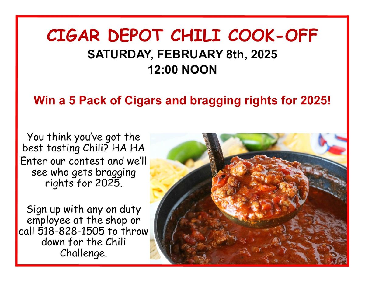 CIGAR DEPOT CHILI COOK-OFF