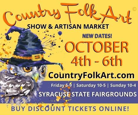 Country Folk Art Show & Artisan Market - Syracuse NY