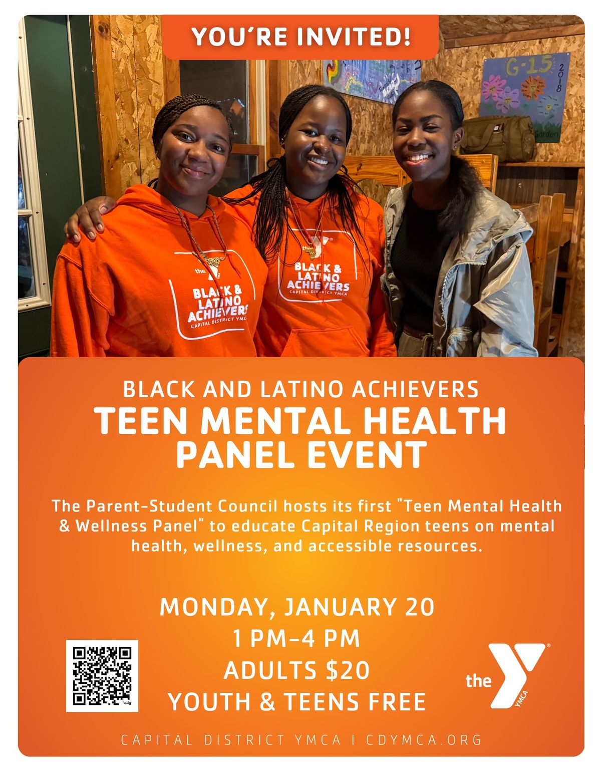 Black and Latino Achievers Teen Mental Health Panel Event