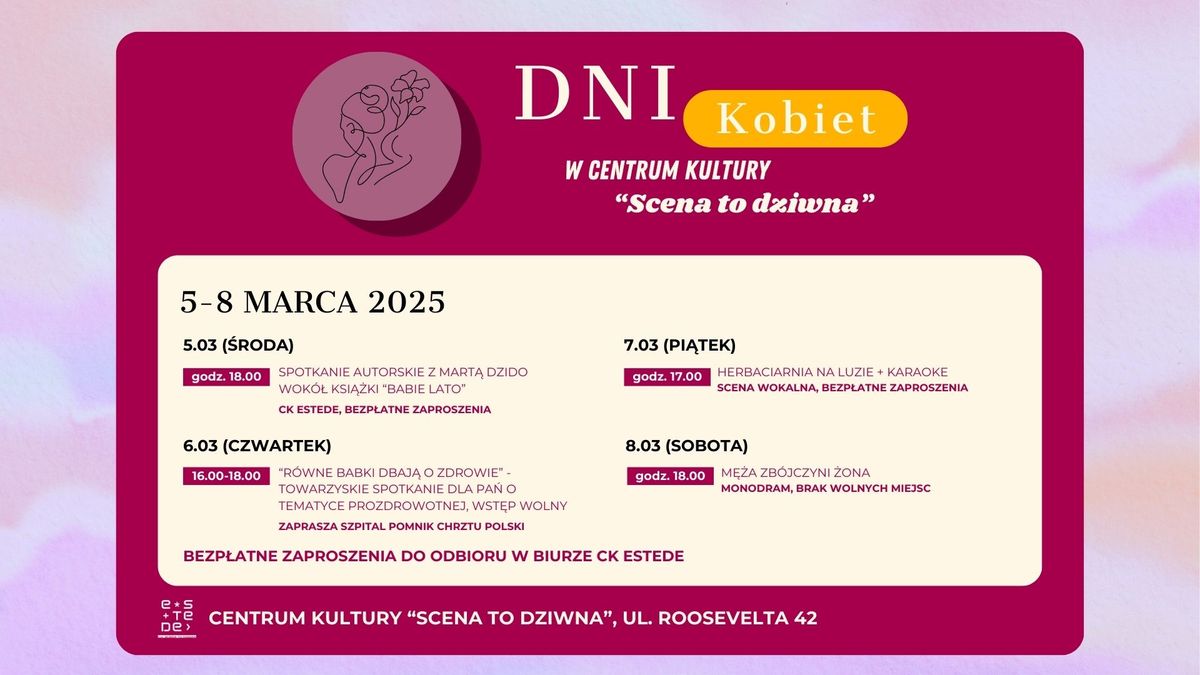 Dni Kobiet w eSTeDe [5.-8.03.2025]