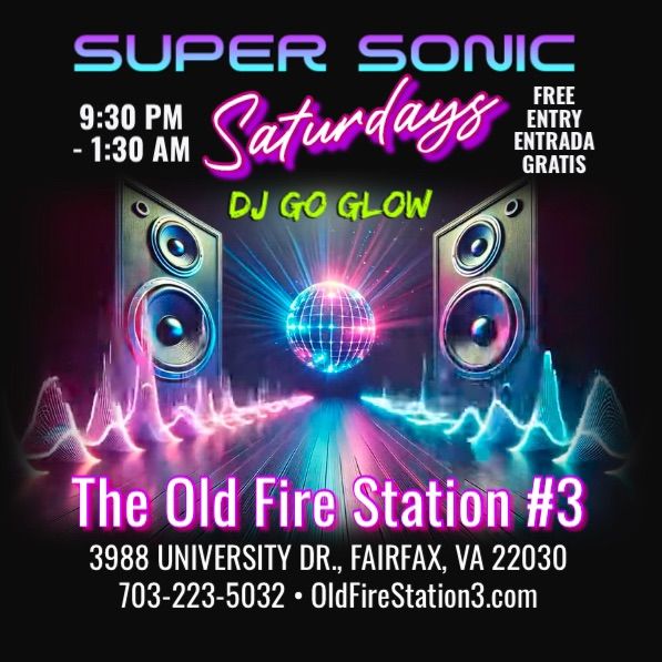 Super Sonic Saturdays DJ Dance Party