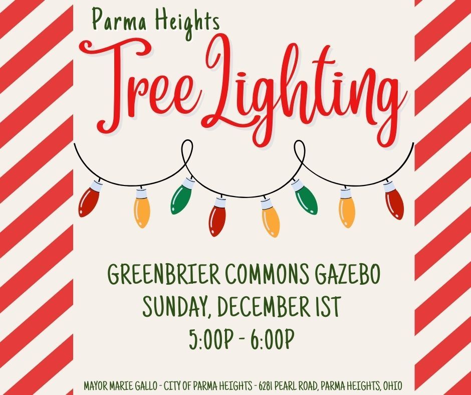 2024 Parma Heights Tree Lighting