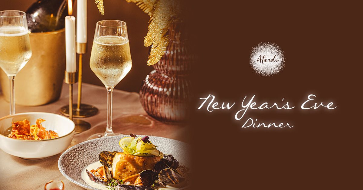 Ring in the New Year with an unforgettable beachfront celebration at Atardi! 