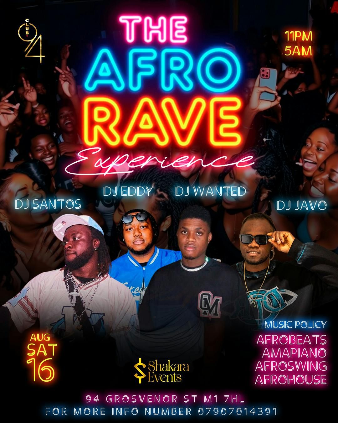 THE AFRO RAVE EXPERIENCE 