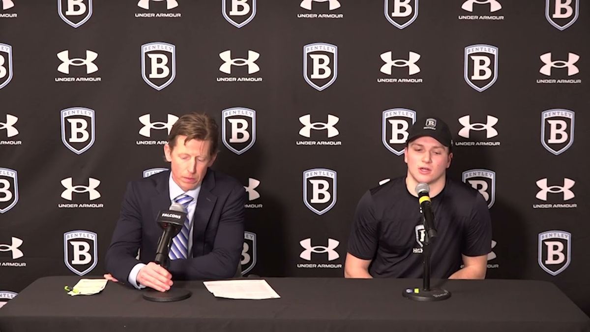 Bentley Falcons at Holy Cross Crusaders Mens Hockey