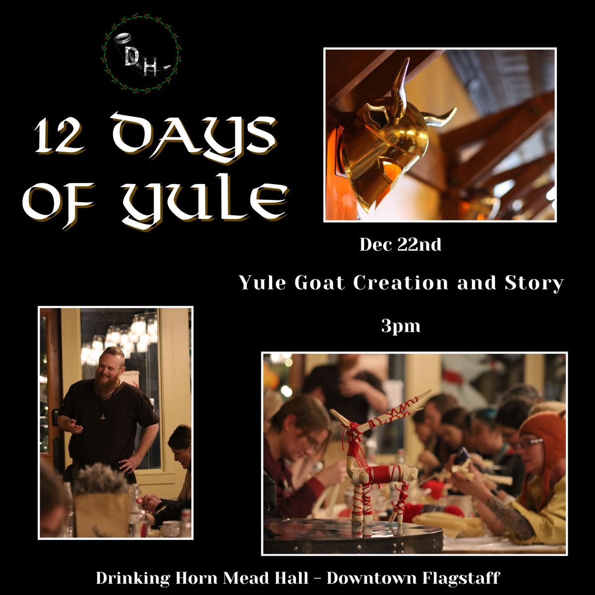 12 Days of Yule - Yule Goats Creation and Story