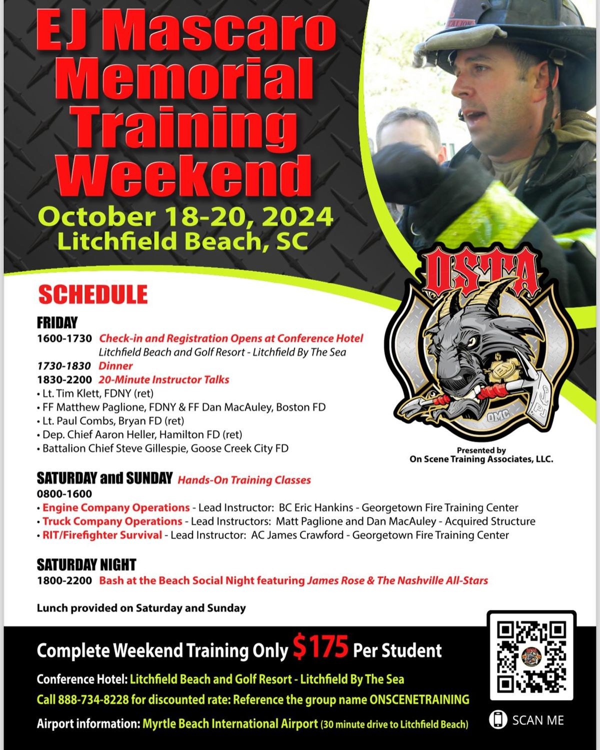 EJ Mascaro Memorial Training Weekend 