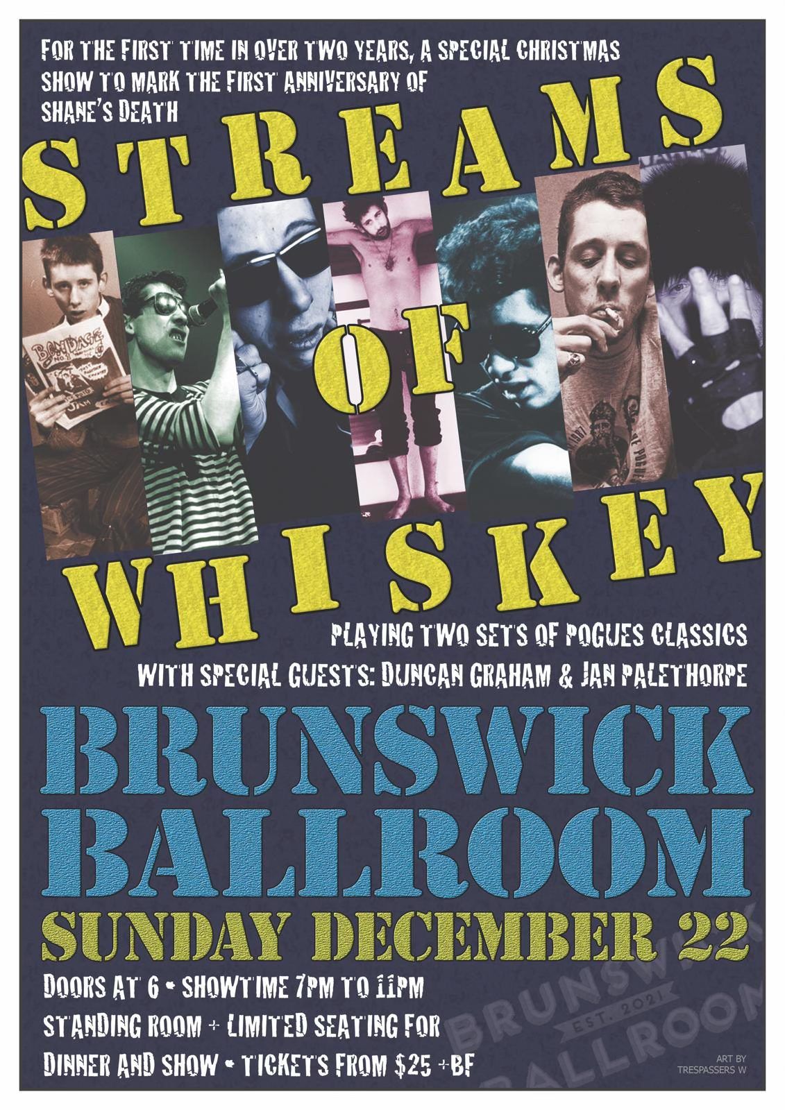 Streams of Whiskey at Brunswick Ballroom