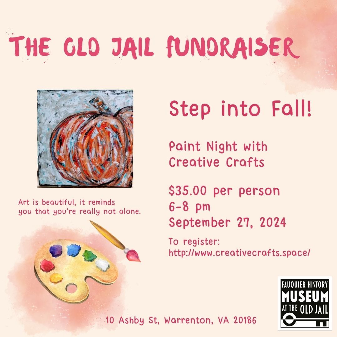 Step into Fall with Creative Crafts at the Old Jail