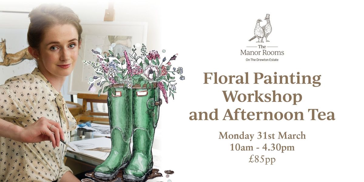 Floral Painting Workshop and Afternoon Tea