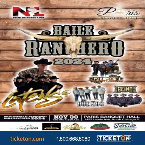 BAILE RANCHERO 2024, INTENSO, LOS DUE\u00d1OS & MAS