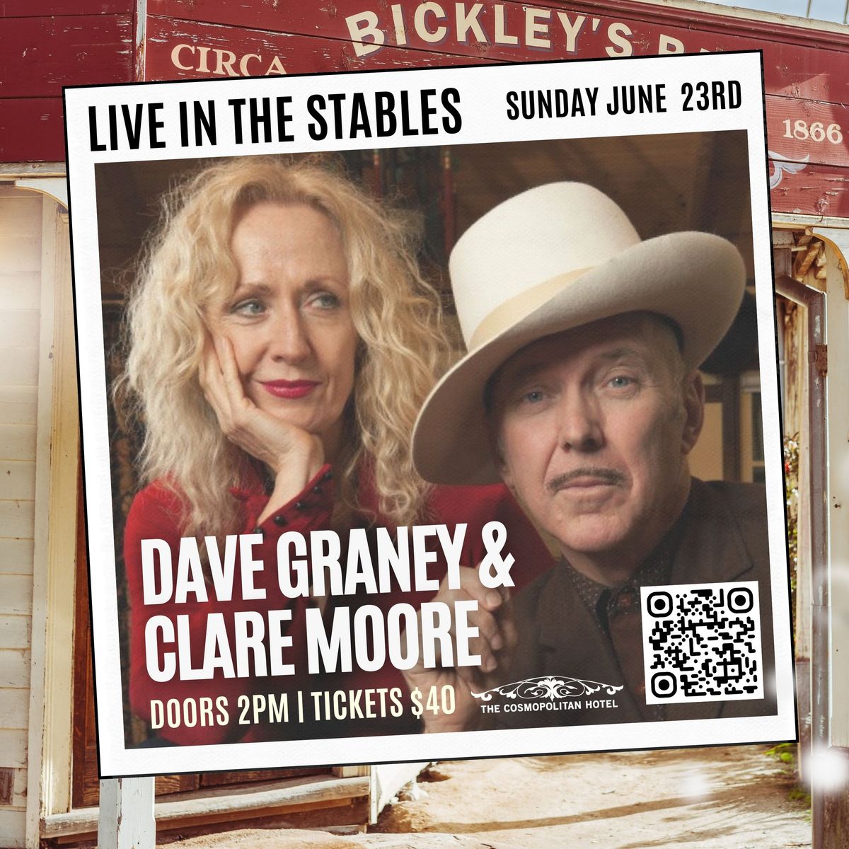 Dave Graney & Clare Moore - Live at the Stables