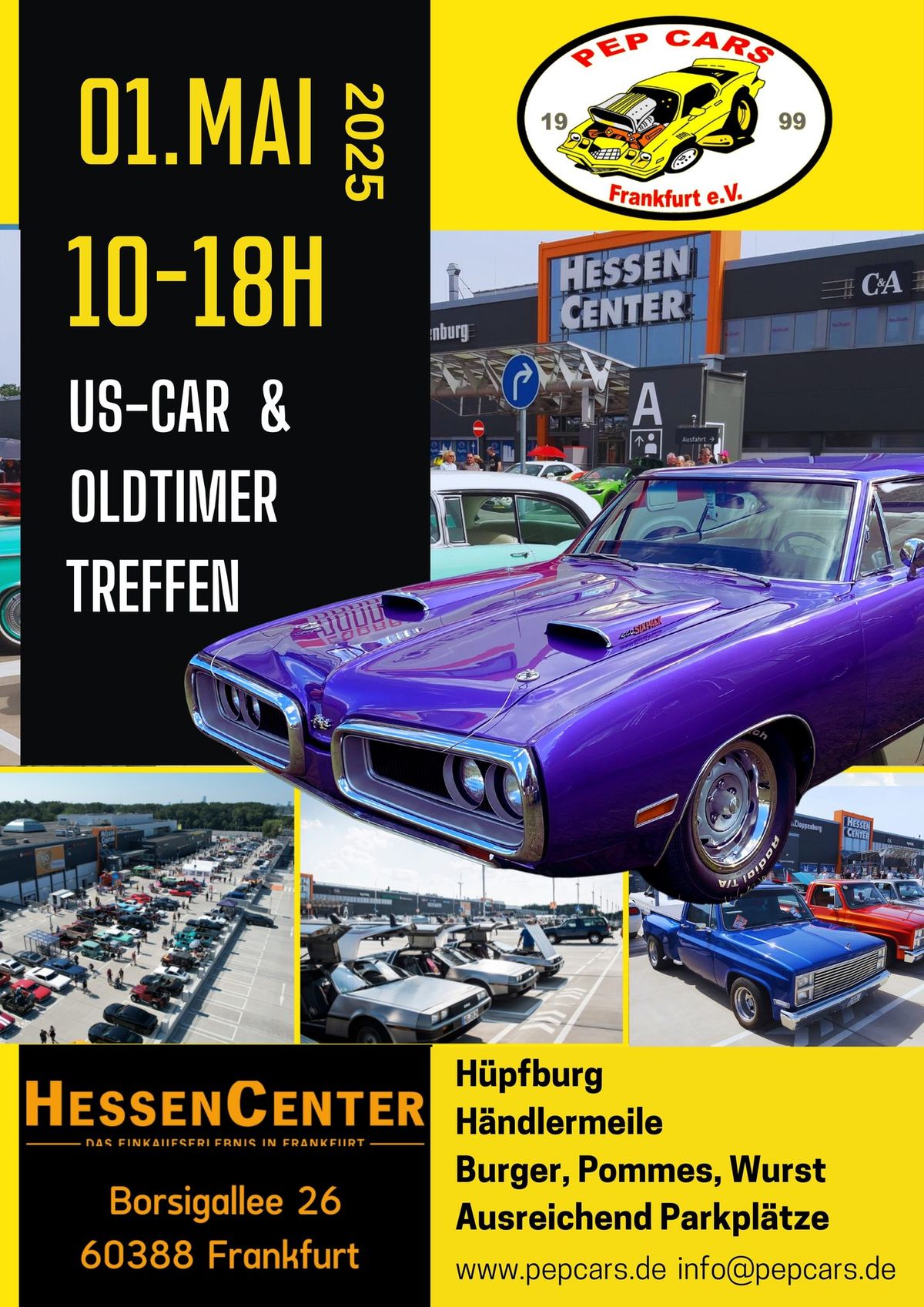 US-Car & Oldtimer Treffen Frankfurt Hessen-Center