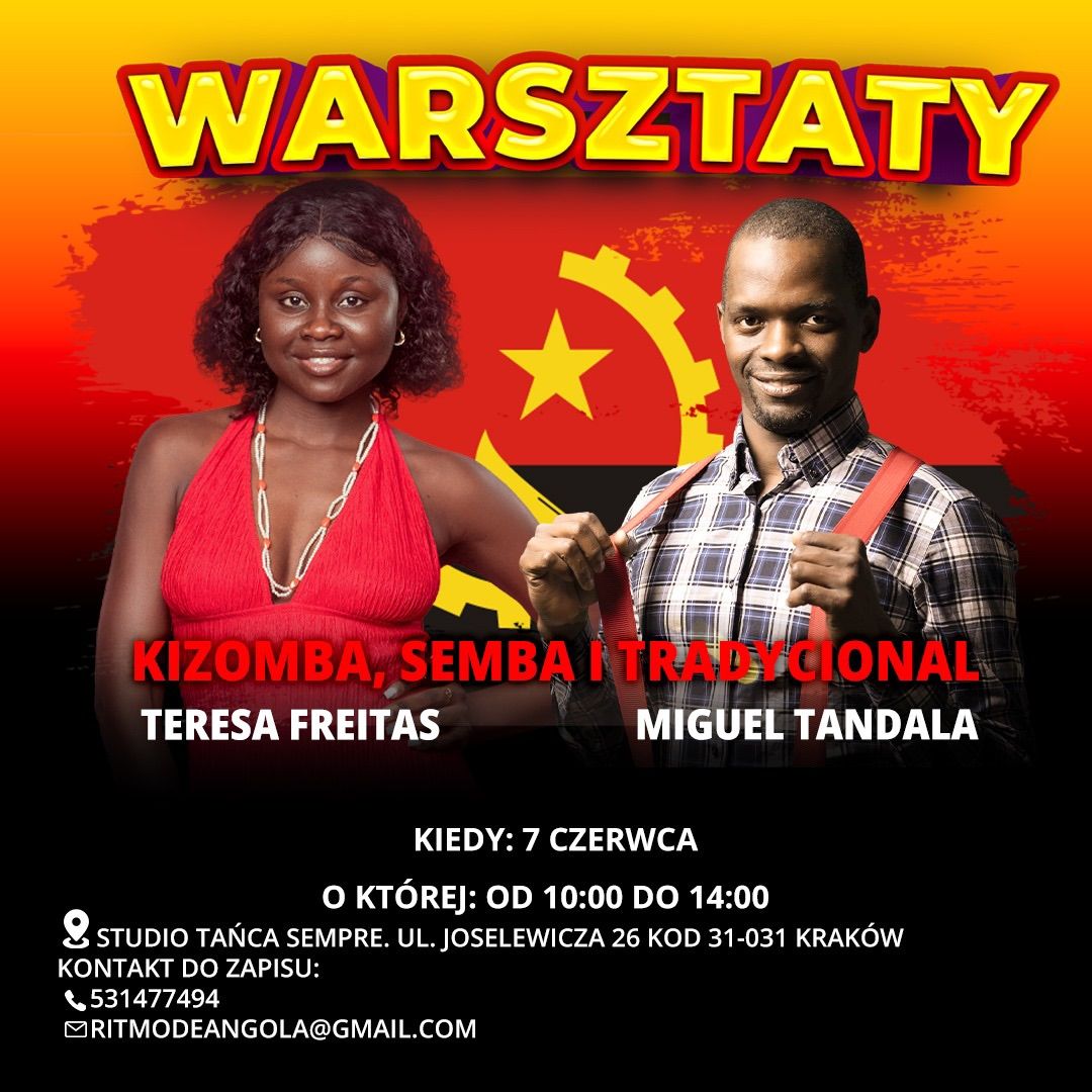 Warsztaty Kizomba, Semba i Tradycyjne ta\u0144ce