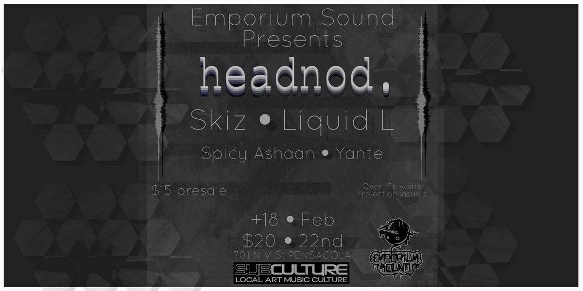 Emporium Sound presents headnod. 