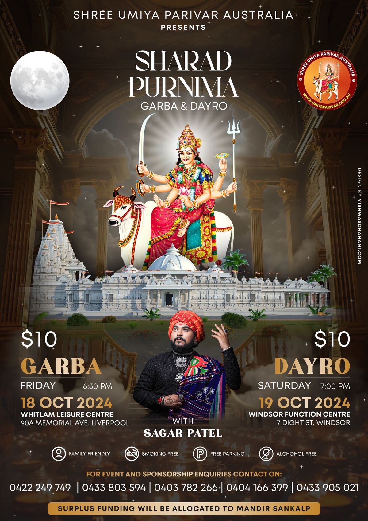 Umiya Parivar presents Sharad Purim\u2019s Garba