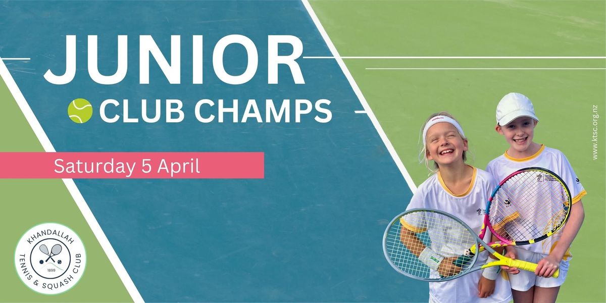 Junior Tennis Club Champs