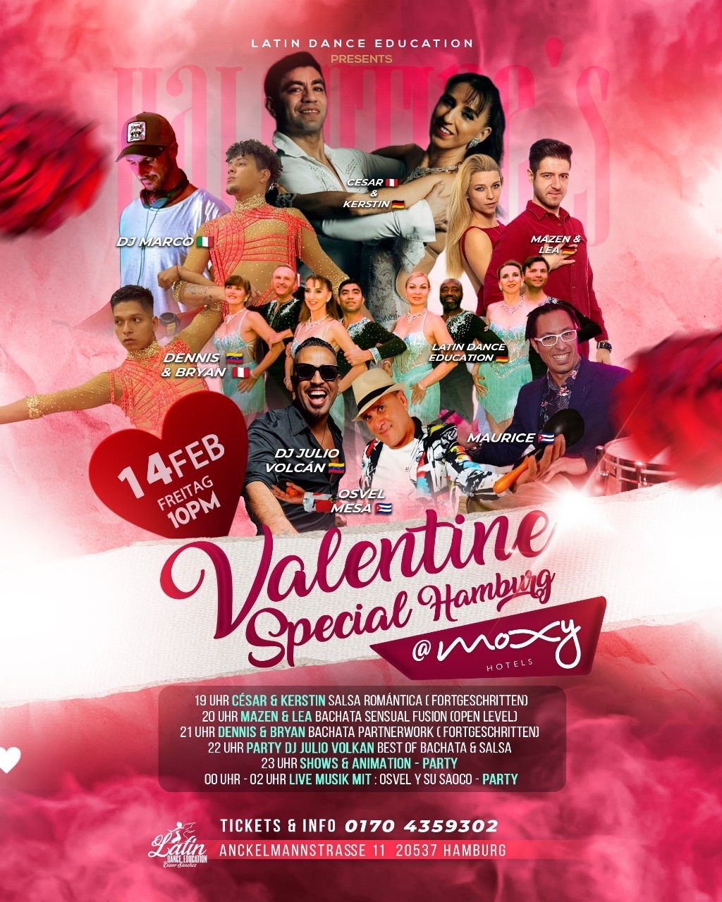 Salsa & Bachata - Valentine Special Hamburg 