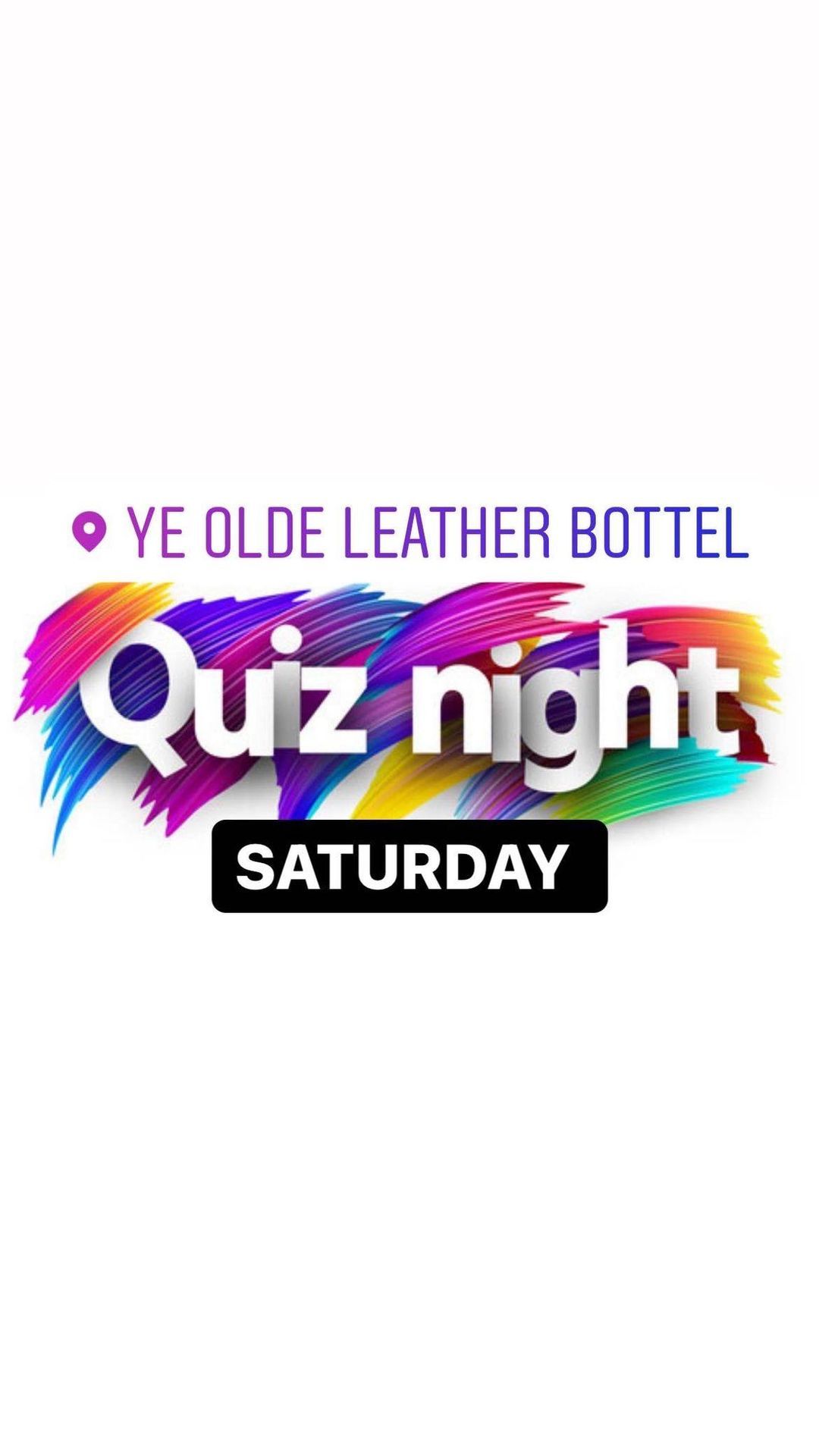 FAMILY PUB QUIZ @LEATHER BOTTEL PUB SAT 28 SEPTEMBER