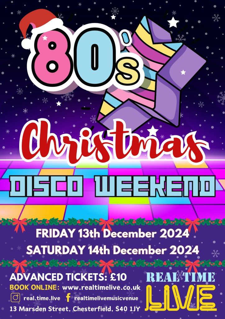 80s Christmas - Disco weekend!