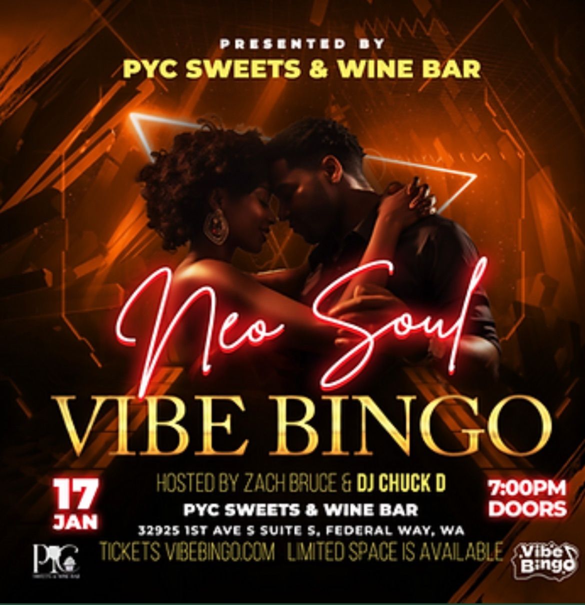 Vibe Bingo- Neo Soul edition 