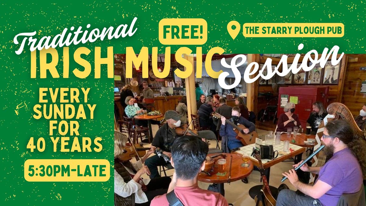 Traditional Irish Music Session - Every sunday