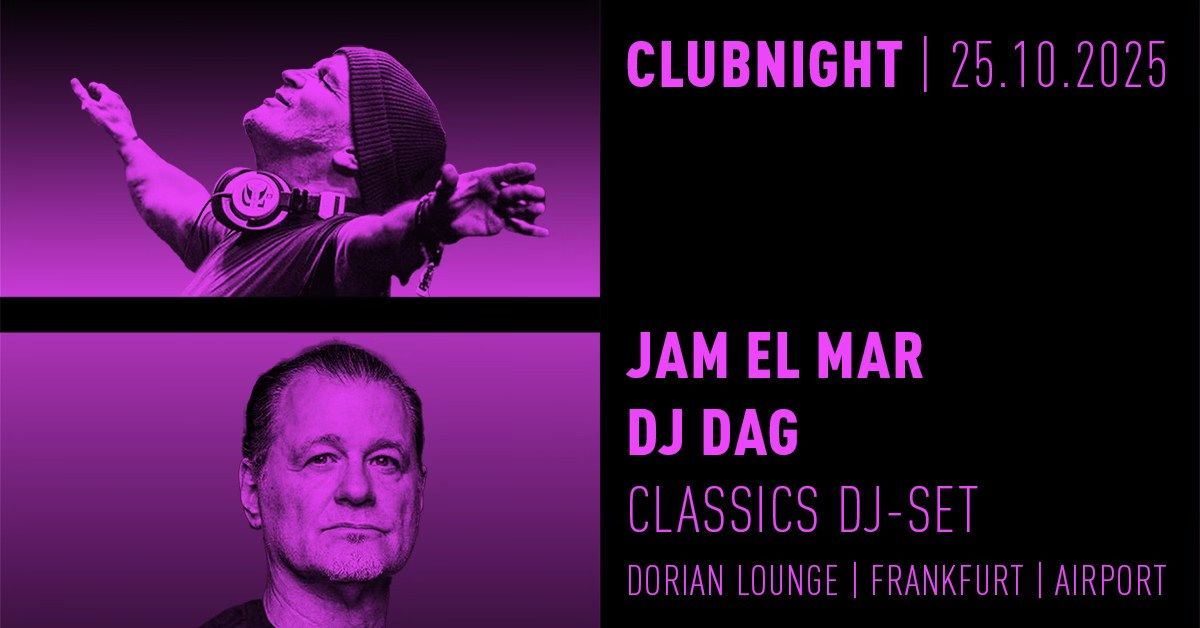 Clubnight | Jam El Mar | DJ Dag (Jam & Spoon | Dance 2 Trance) | 90s Trance Sounds DJ-Set