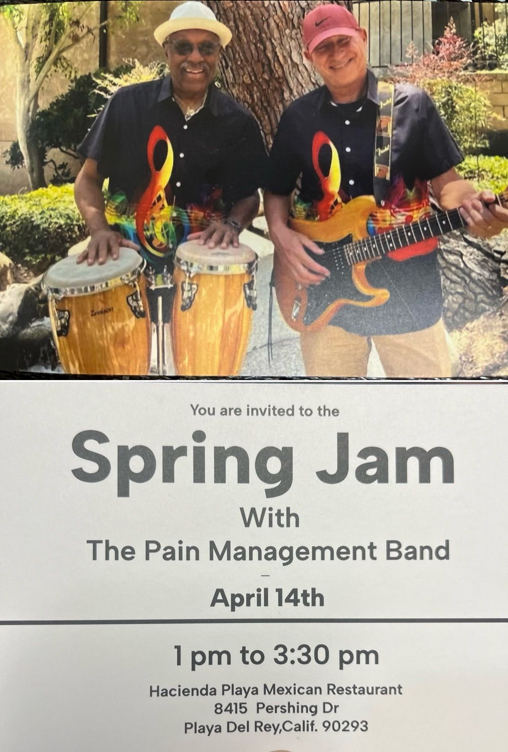 Pain Management - Sunday Cinco De Mayo Classic Rock Jam!!