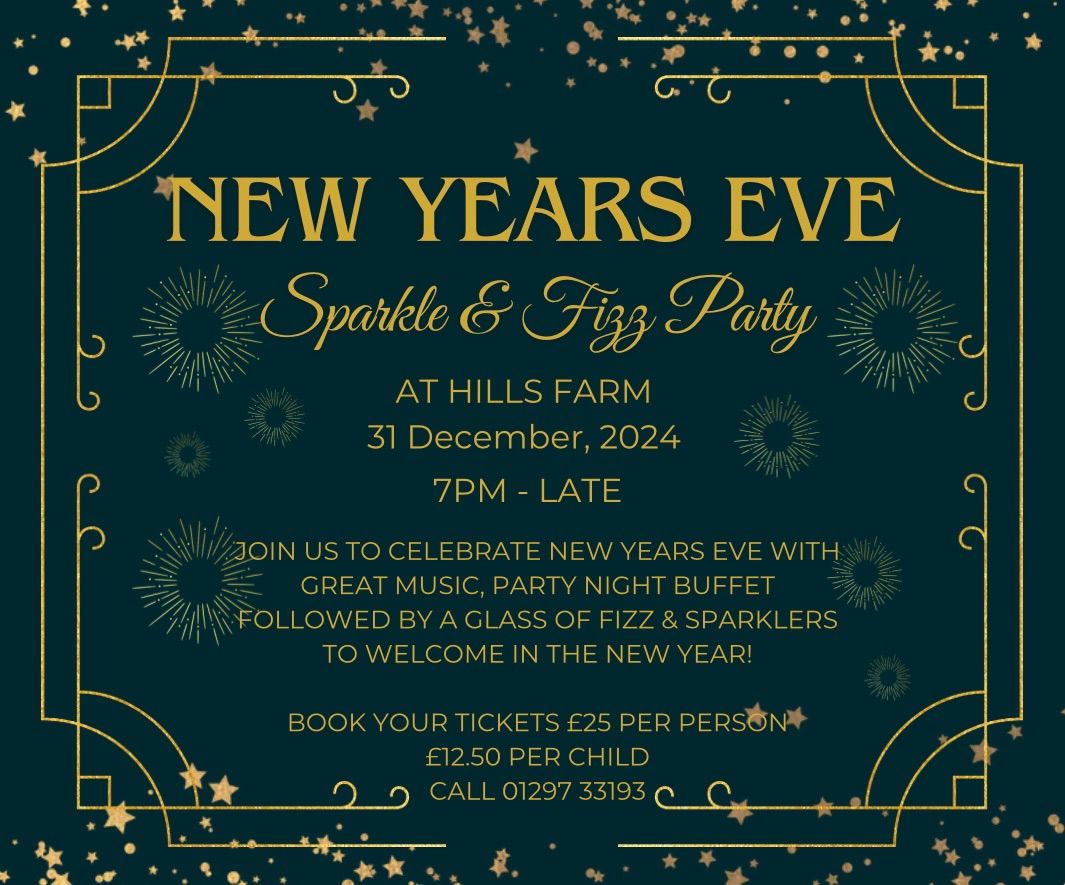 New Year's Eve Celebration at Hills Farm Stays