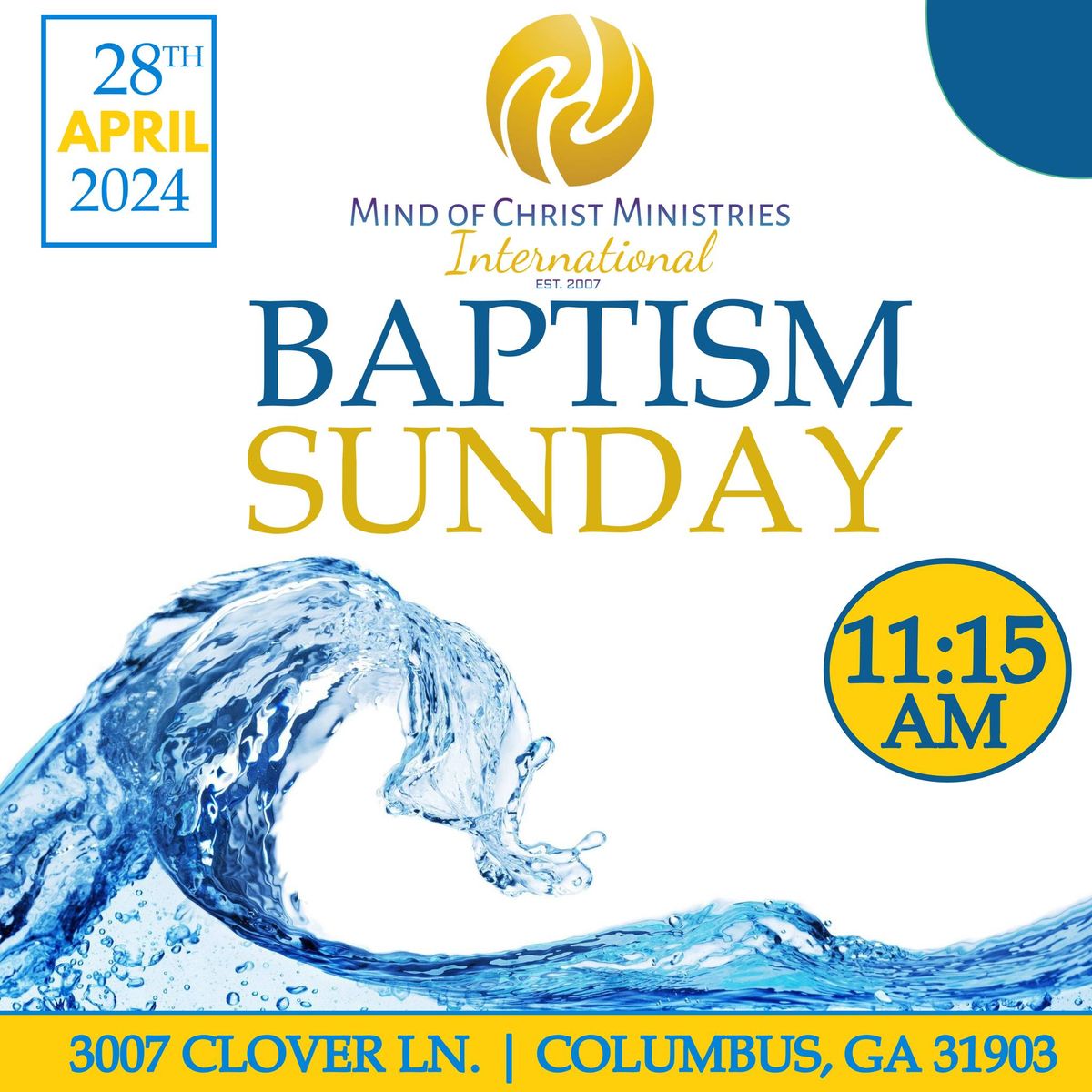 Baptism Worship Encounter